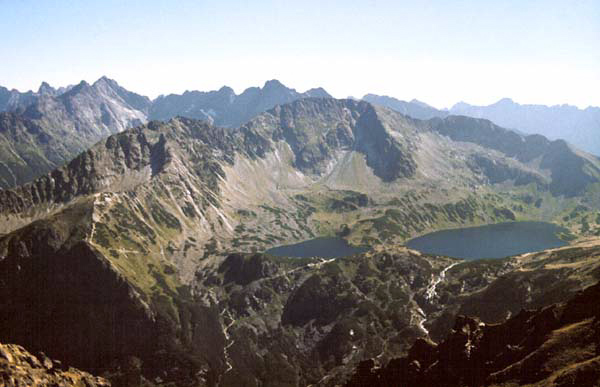 panorama z Krzy�nego     fot. Andrzej S�ota